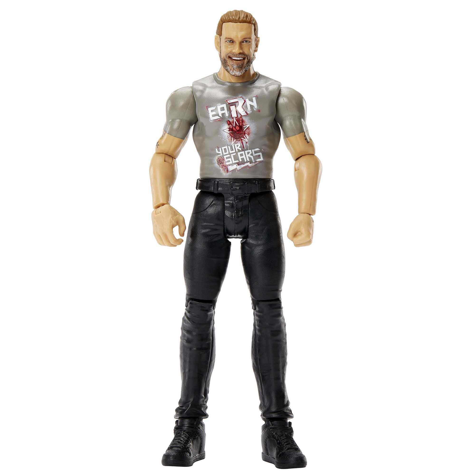 Mattel WWE Basic Action Figure, Edge, Posable 6-inch Collectible for Ages 6 Years Old & Up
