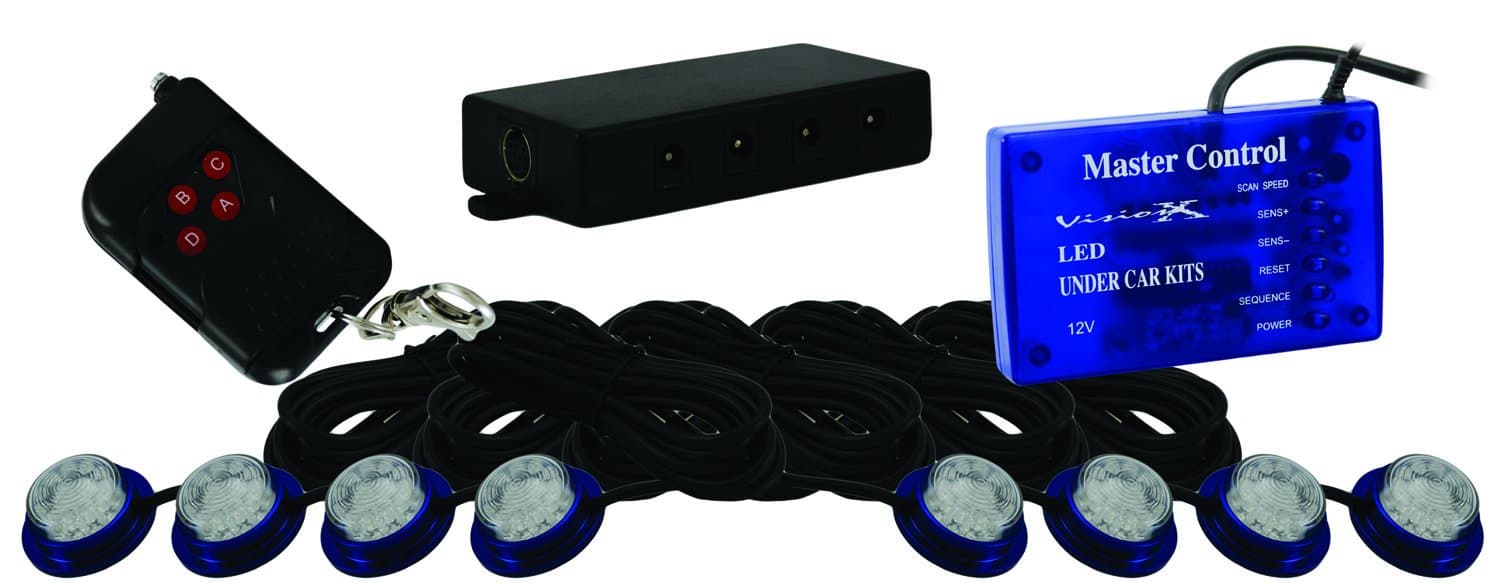 Vision X Lighting HIL-STB Blue LED Strobe and Rock Light Kit