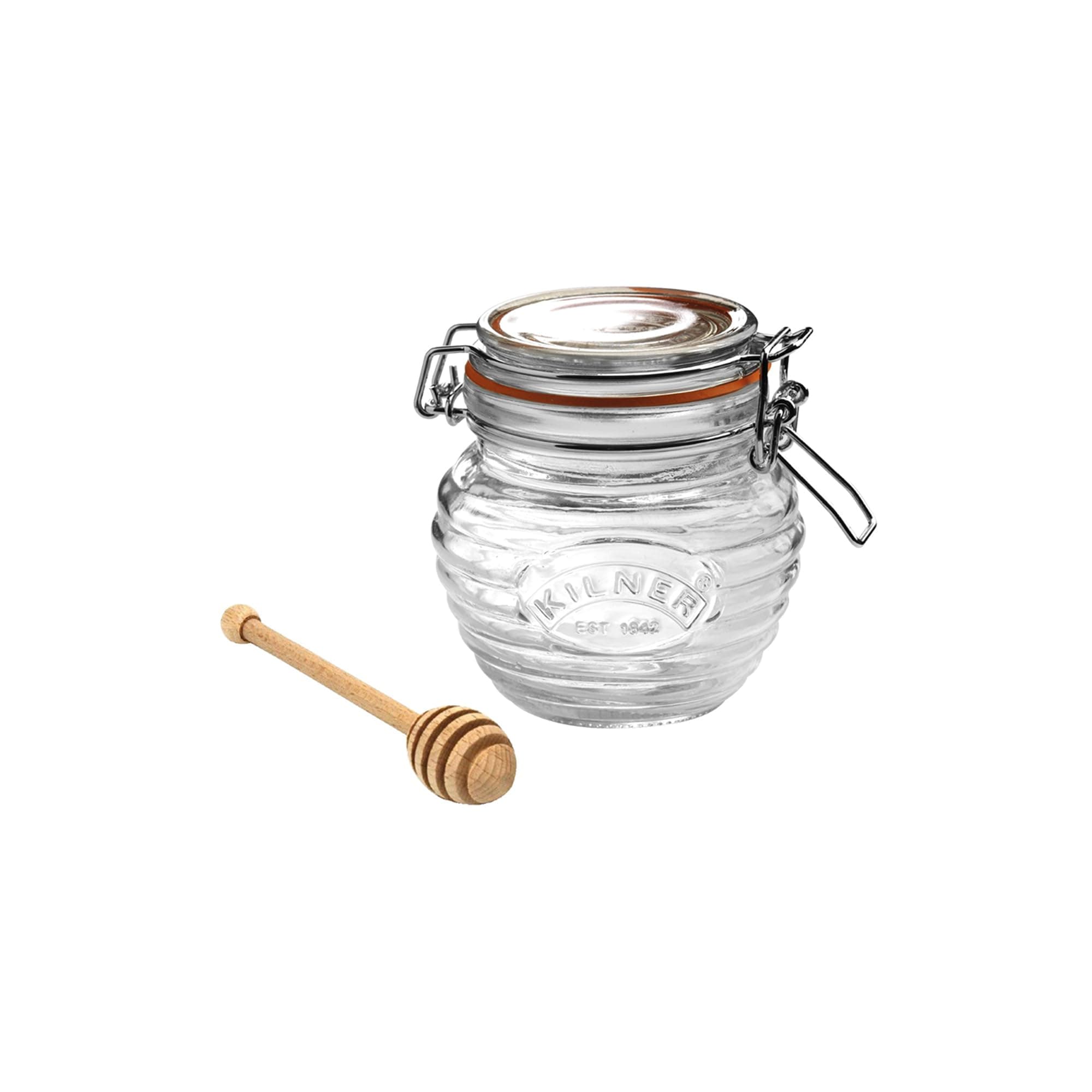 Honey Pot with Dipper in Gift Box