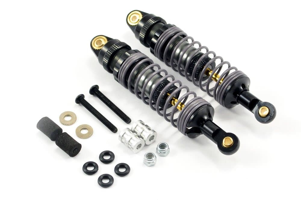 85mm Adjustable Aluminium Damper Alloy Shock Absorbers Pair