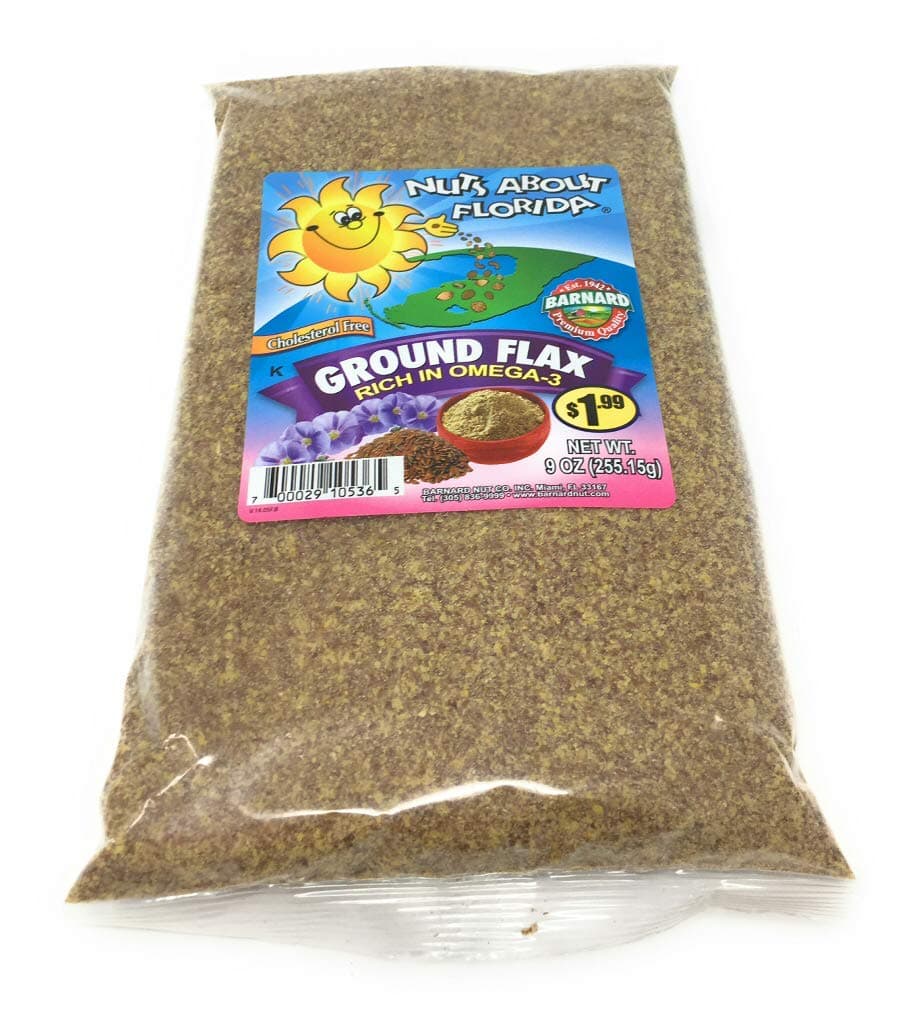 NUTS ABOUT FLORIDA Flax Seeds Ground, 9 OZ