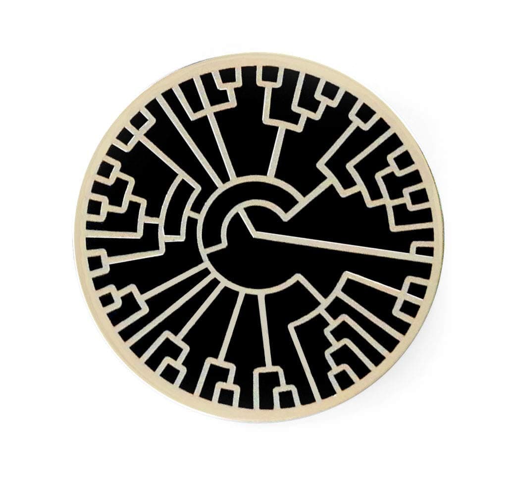 Evolution Tree Enamel Lapel Pin