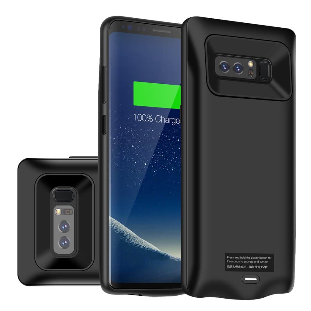 Samsung Note 8 Battery Case, Portable Charger Case Battery Pack for Note 8, 5500mAh Protective Charging Case Power Bank for Samsung Galaxy Note 8