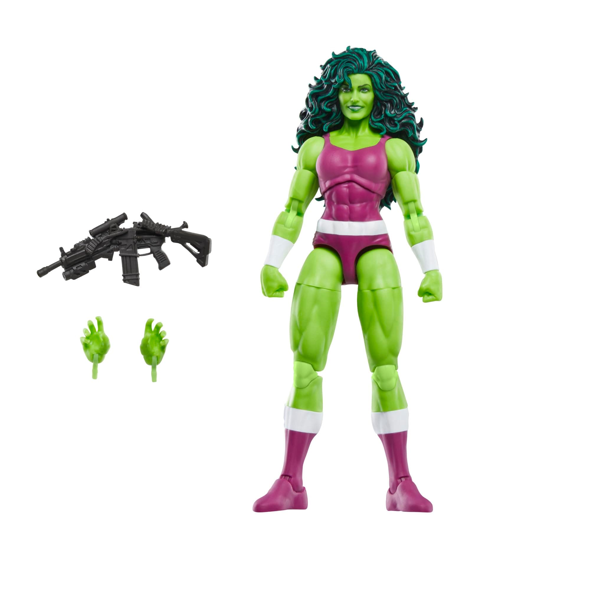 Marvel Legends Series She-Hulk Comics Action Figure, Green