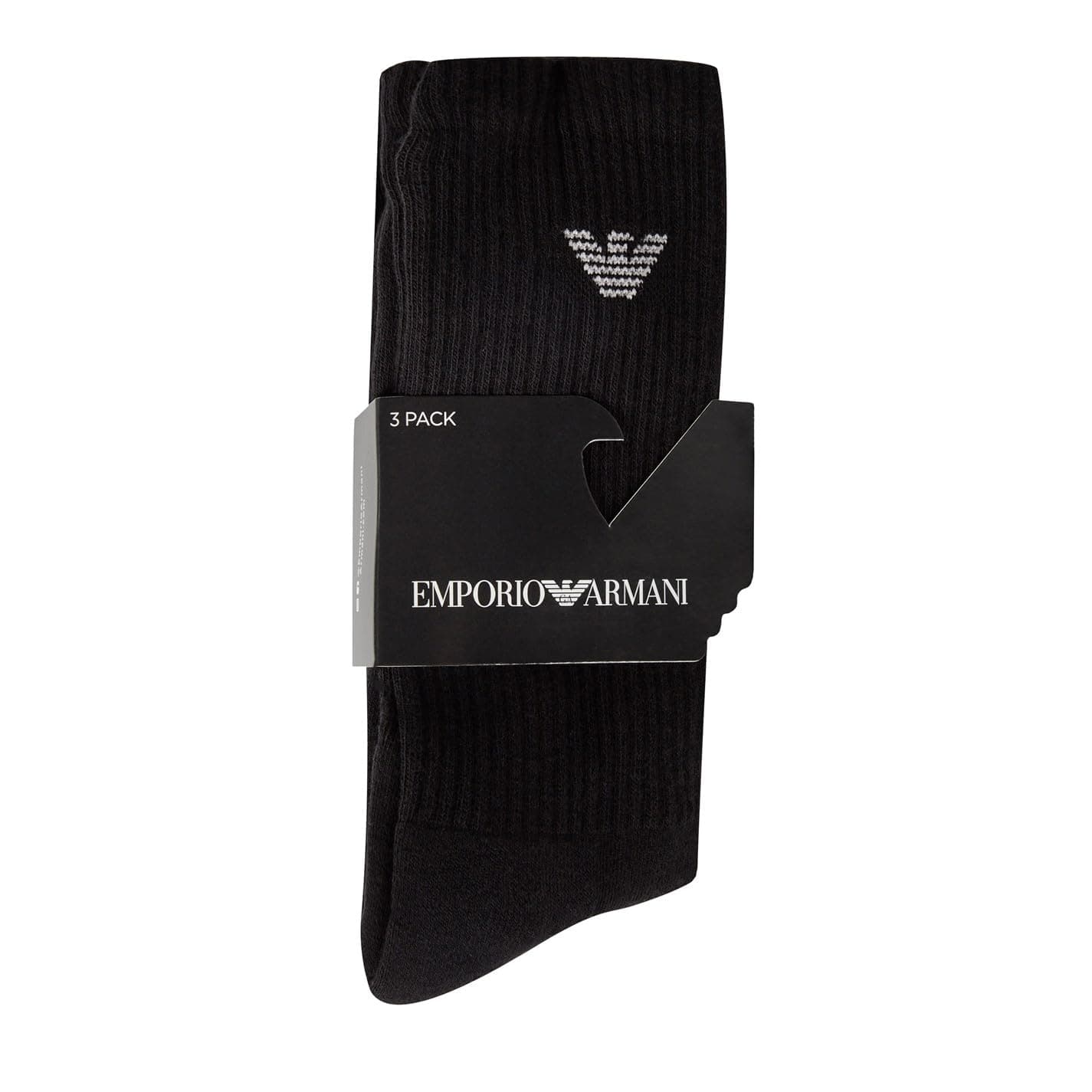 Mens Pack Crew Logo Socks
