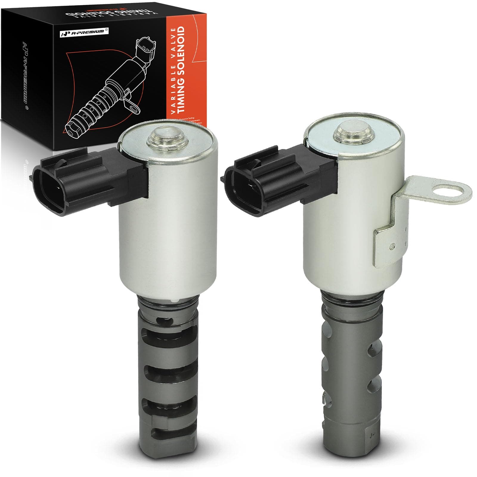 A-Premium Left and Right Engine Variable Valve Timing Solenoid Compatible with Lexus ES300 RX300 RX400h Toyota Camry Highlander Sienna Solara 2-PC Set