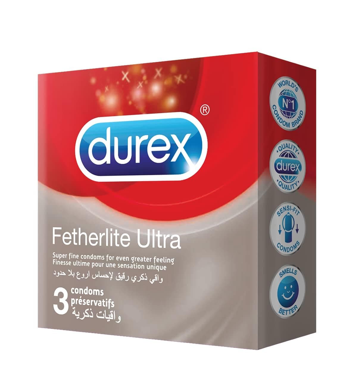 Feel Thin Ultra Condom - Pack of 3