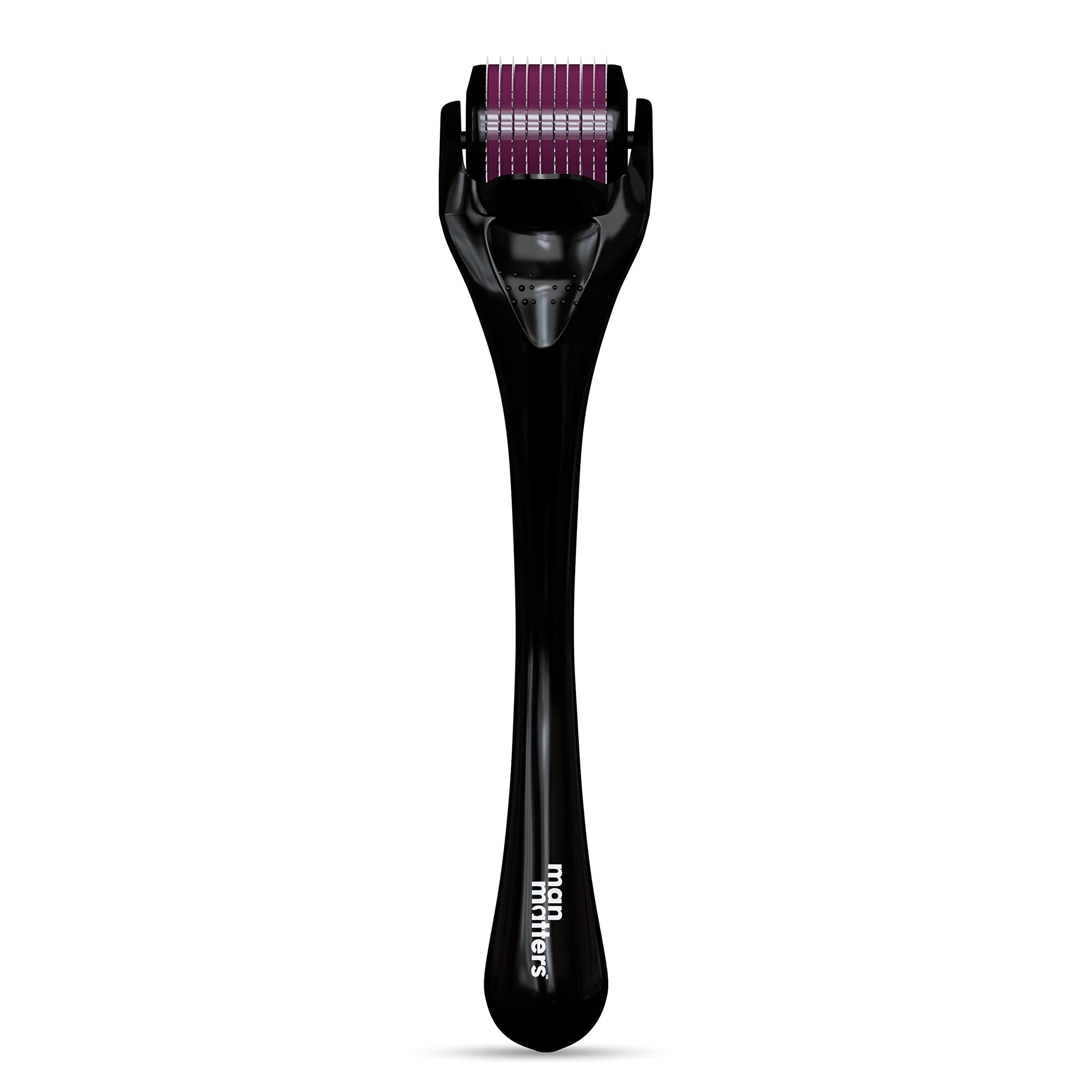 - Man Matters Derma roller 1.00 mm With 540 Titanium Alloy Needles | Promotes Beard Growth & Reduces Acne Scars | Safe & Effective To Use