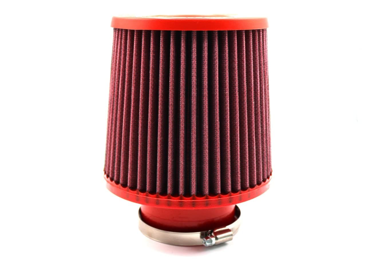 BMC - Twin Air Universal Conical Filter w/Polyurethane Top - 76mm ID / 140mm H (FBTW76-140P)