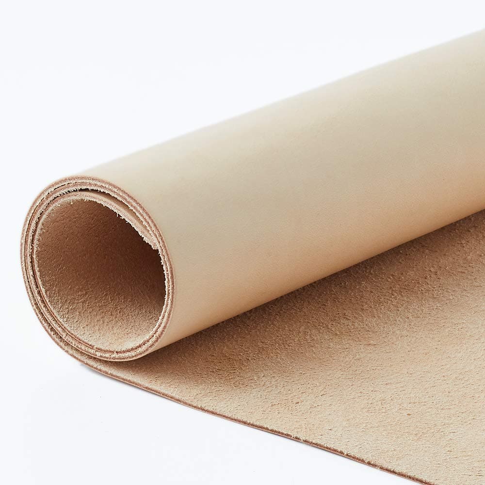 CP CREATION POINT 4-5oz Veg Tan Leather - Tooling Leather Sheet - Rawhide Cowhide (5" x 5") Pack of 2