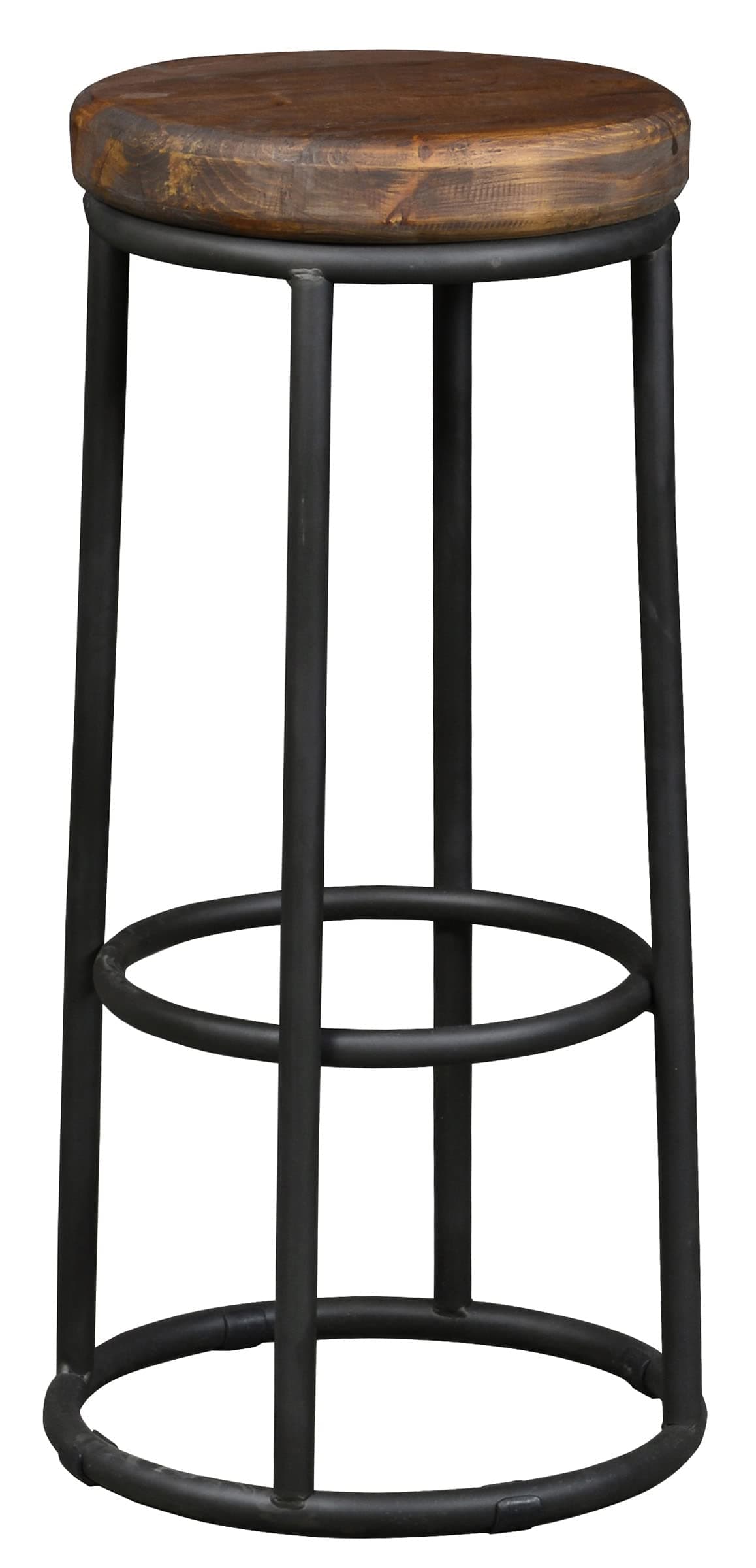 Derrick Bar Stool in Natural Wood