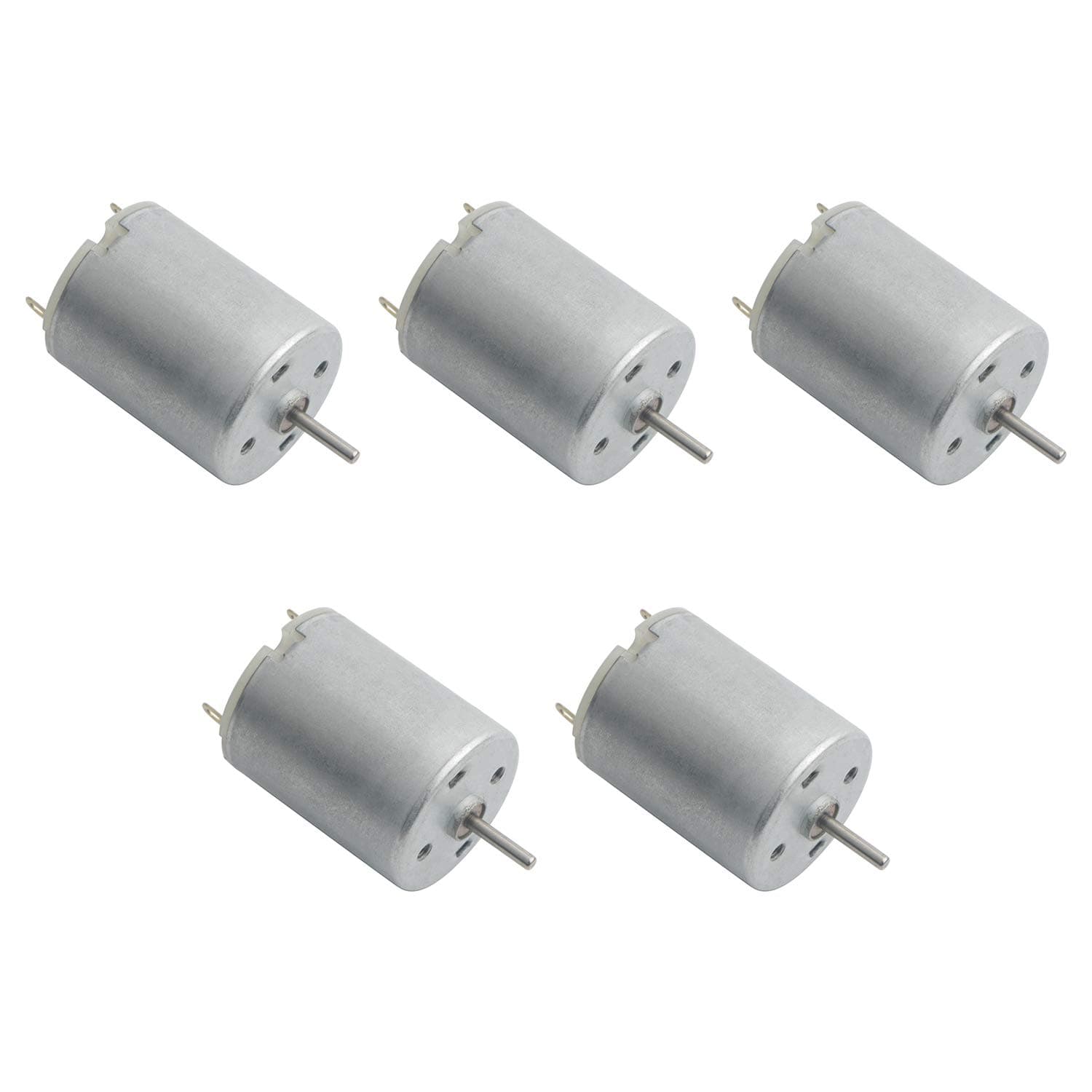 DC Motor 3V-12V 280 Micro Motor 42 x 24 mm for RC Boat Model Toys DIY ( Pack of 5 )