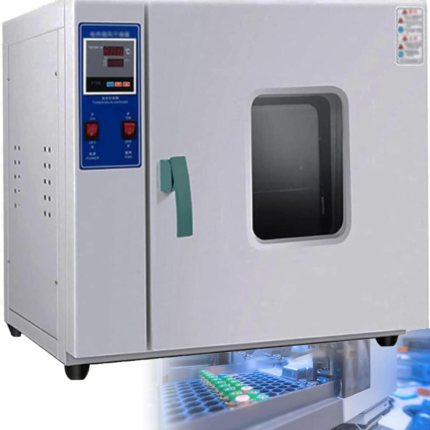 Laboratory Drying Oven Forced Air Convection - Constant Temperature Blast Drying Oven for Industrial & Scientific Use, Lab Oven,15L