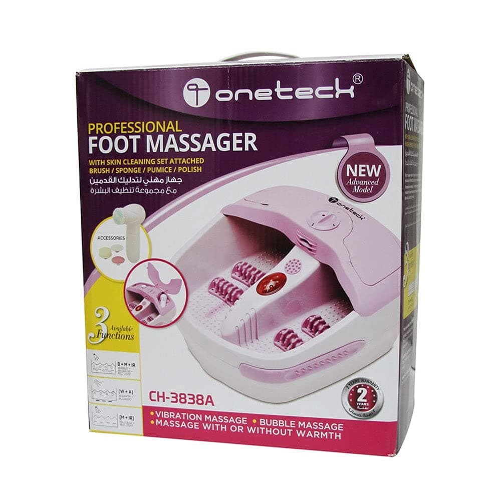 CH-3838A Professional Foot Massager – Advanced Features for Deep Tissue Massage, Heat Therapy, and Relaxation at Home