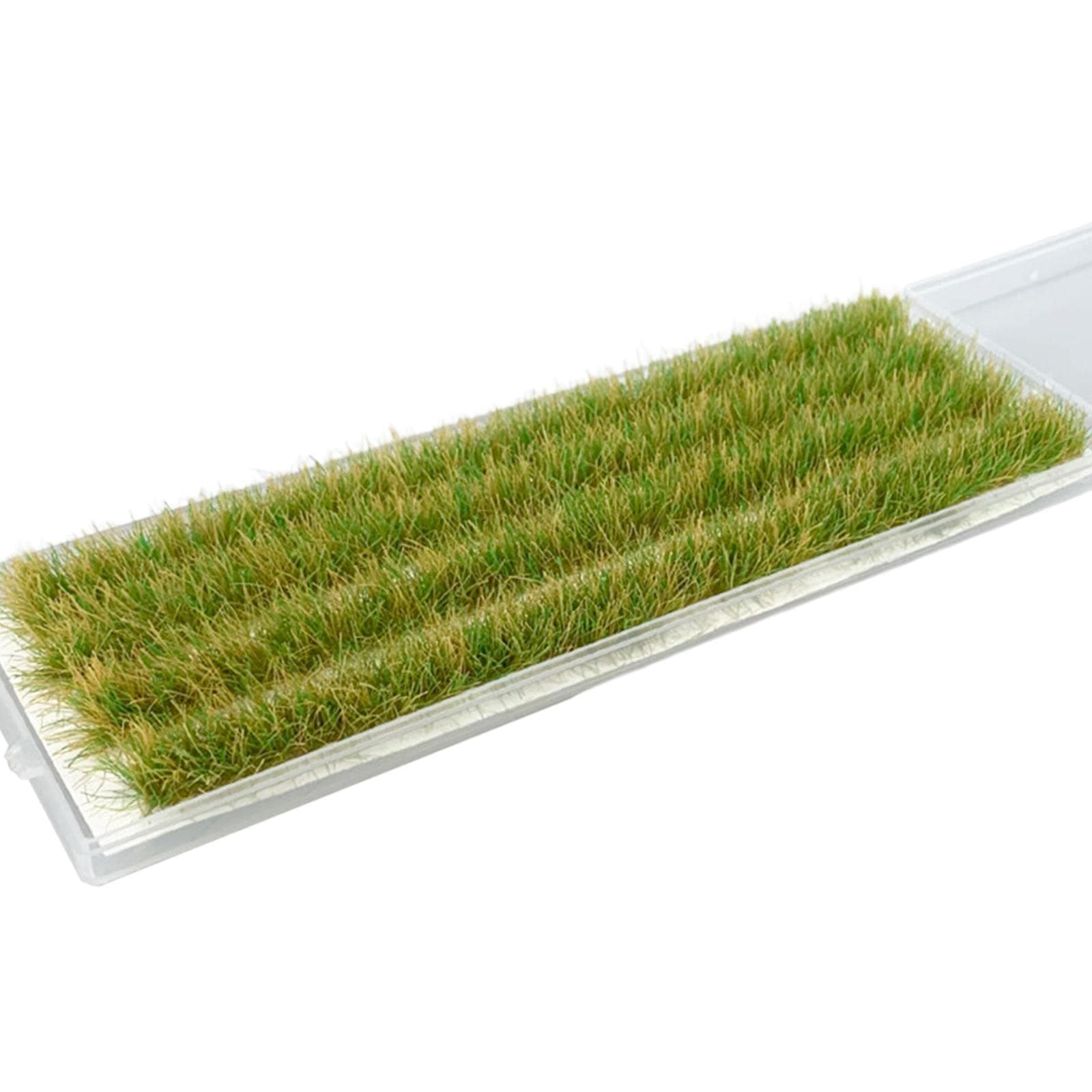 1:87 Scale HO Grass Miniature Grass Strips Craft Scene Props Paddy Field Series Bushy Tuft Terrain Model for DIY Model Train Garden, B