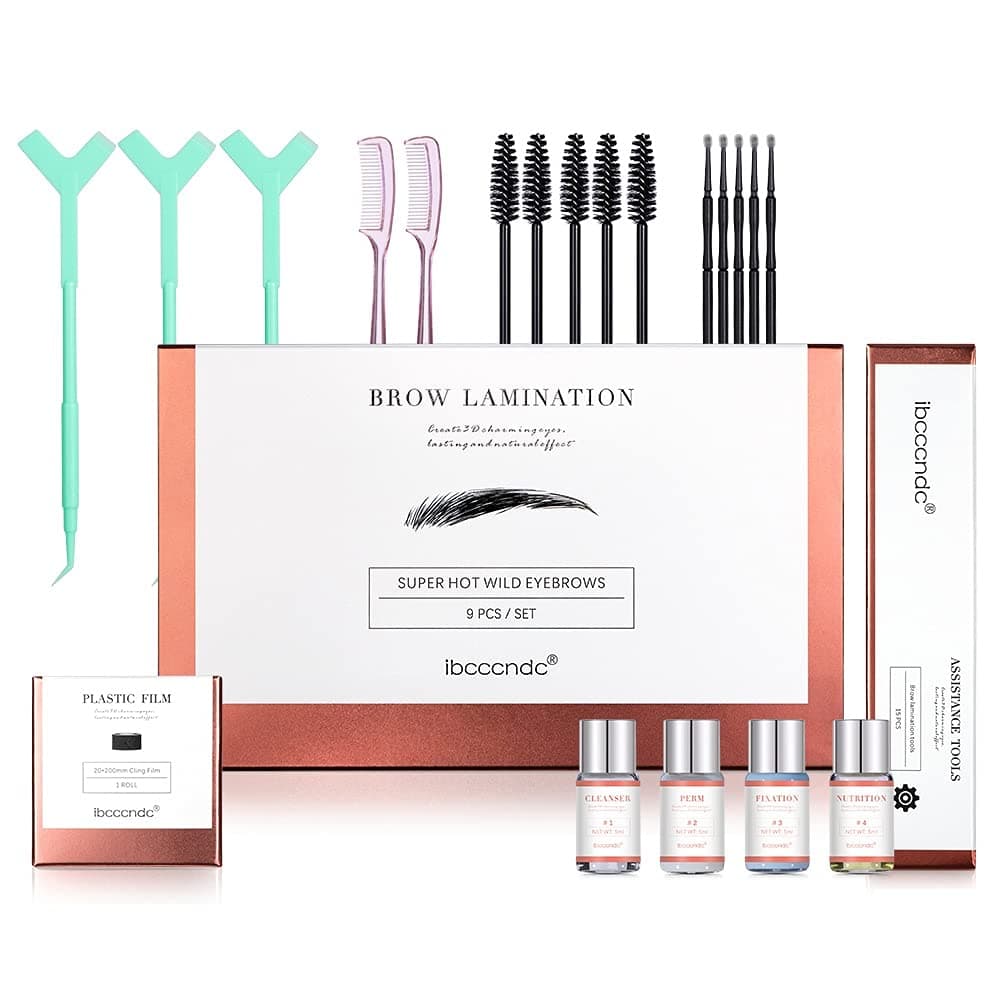 Kybbe Eyebrow Laminating Kit, 3d Permanent Eyebrow Lifting Set, Eyebrow Beauty, Professional Eyebrow Lifting Styling Kit, Lasting 8 Weeks