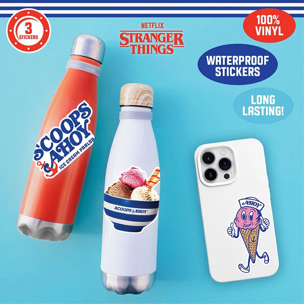 WeVeel Netflix Stranger Things Stationery Bundle Pack - Scoops Ahoy
