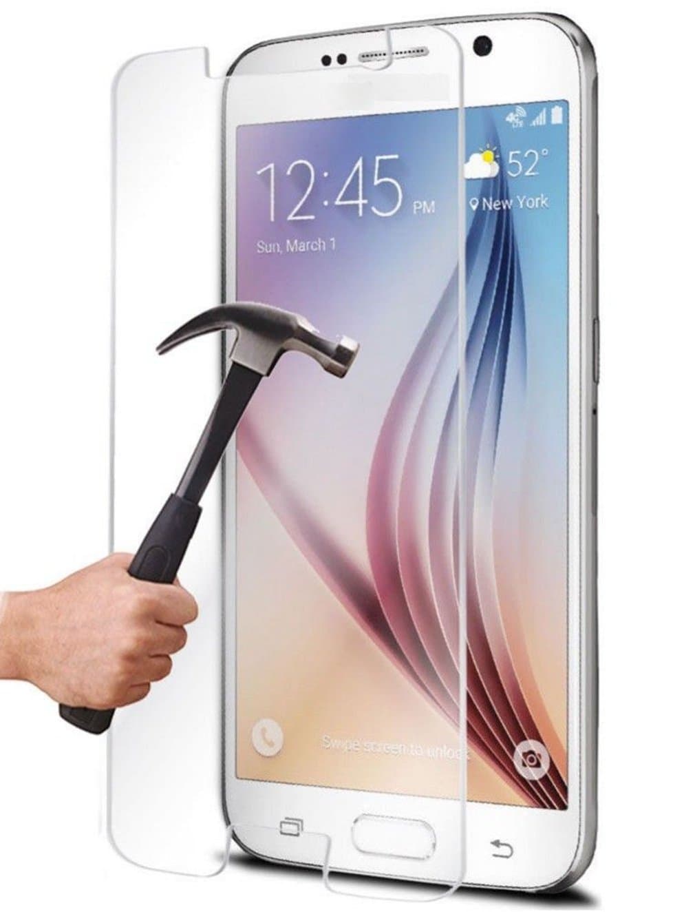 [3 Pack] Samsung Galaxy J7 Plus / J7 Pro Screen Protector,MuTouNiao Accessories 9H Cell Phone Tempered Glass Screen Protector Scratch Proof Replacement Film for Samsung Galaxy J7 Plus / J7 Pro