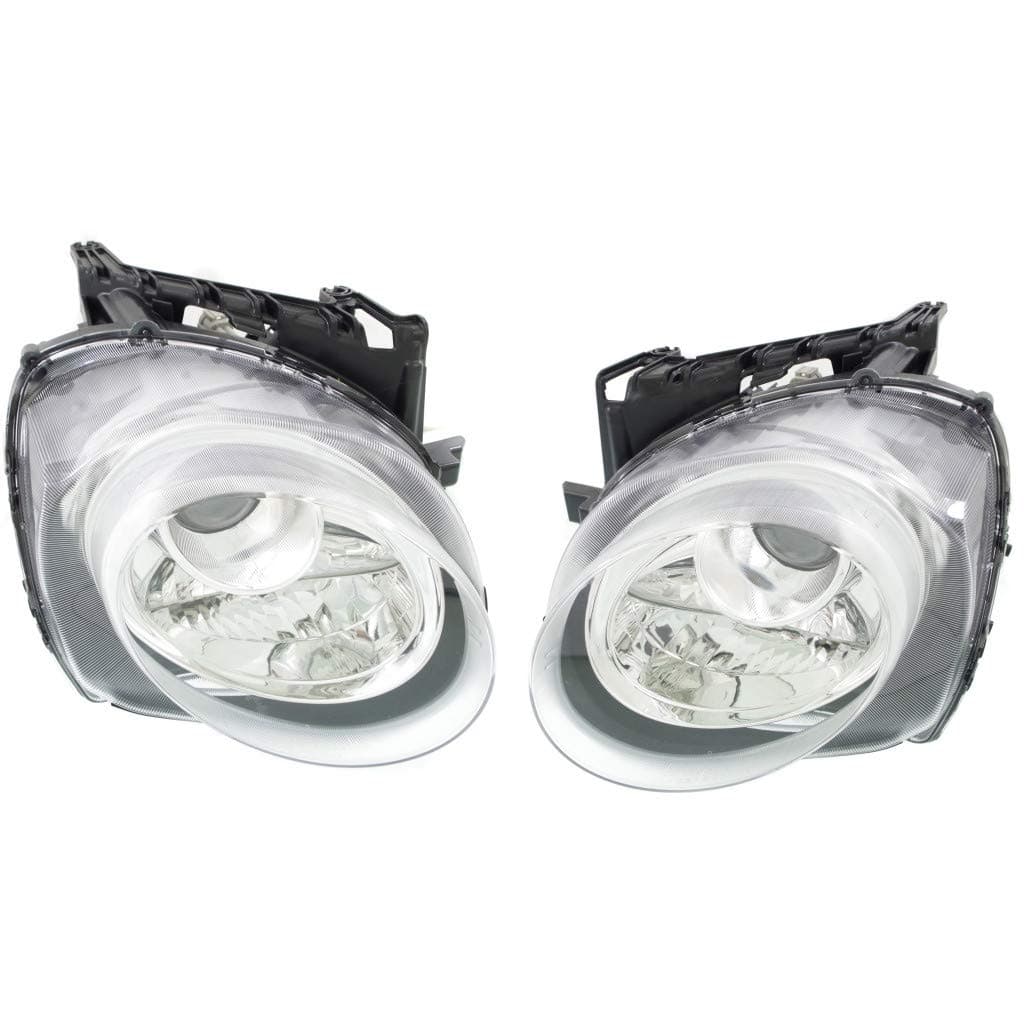 For Nissan Juke Headlight Assembly 2015 2016 Pair Driver and Passenger Side DOT Certified NI2502236 + NI2503236