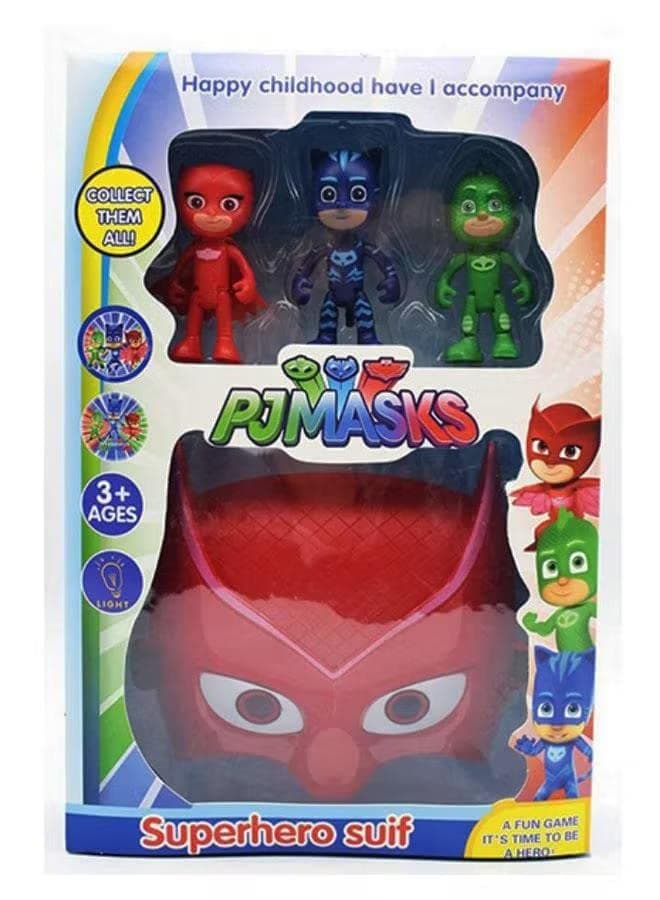 3-Piece Pj Masks Action Figure Set