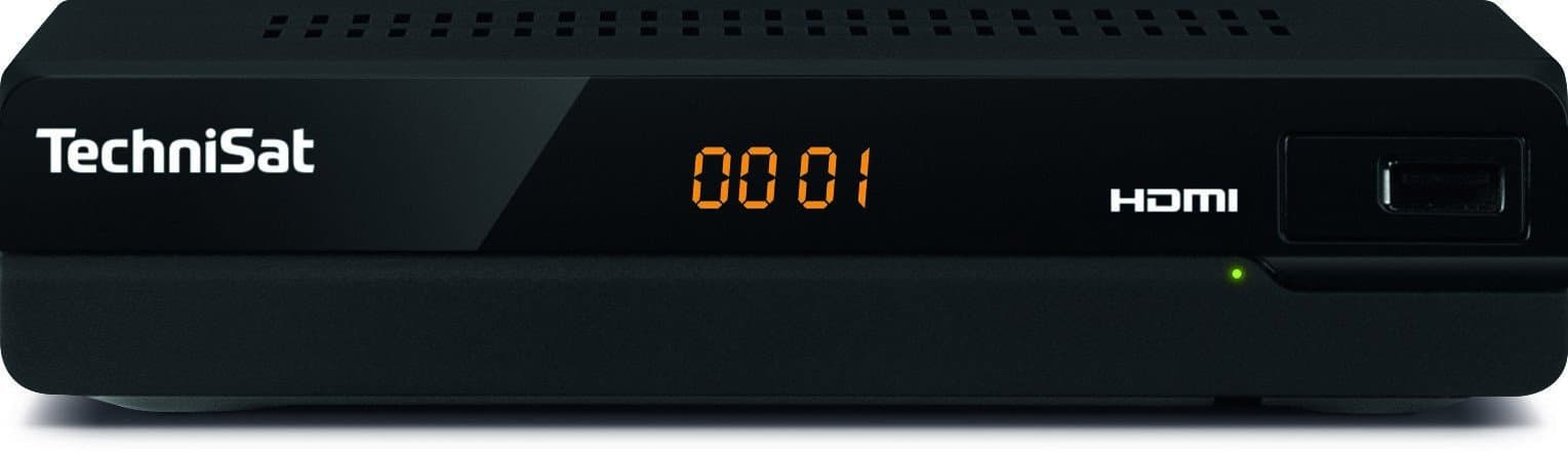 TechniSat HD-S 221 HD Satellite Receiver with USB 2.0 and pre-installed channel list
