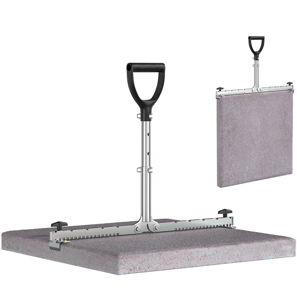 Langfit Panel Lifter - 3-Speed Height-Adjustable Grip Back - 30 cm Up to 62 cm - Good for Load Capacity up to 60 kg - Made in Germany PH2062T
