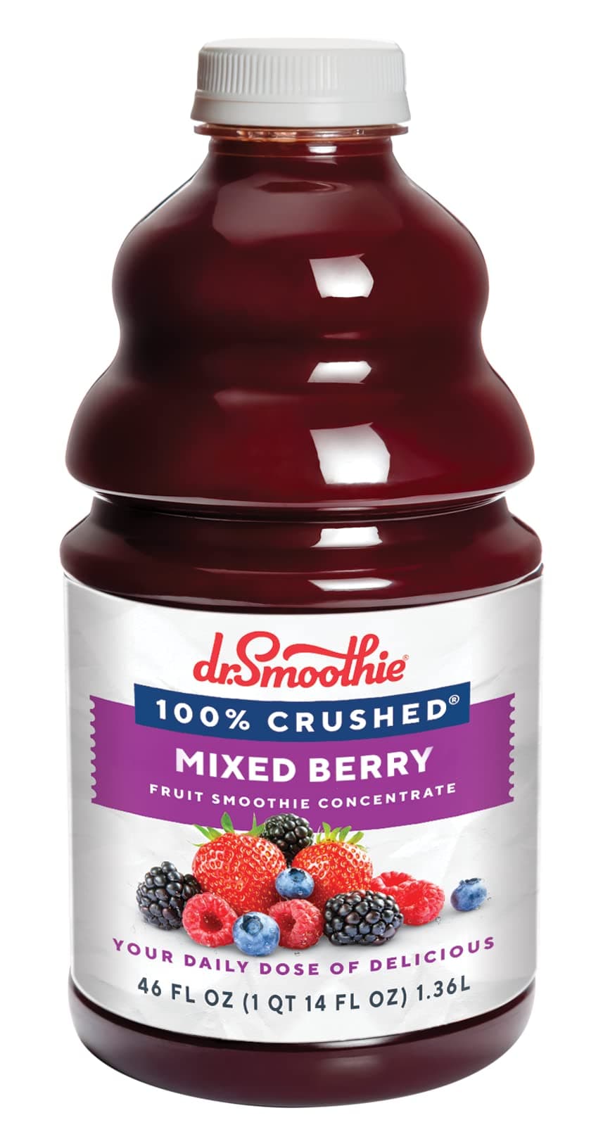 Dr. Smoothie 100% Crushed Mixed Berry Blend 46 oz