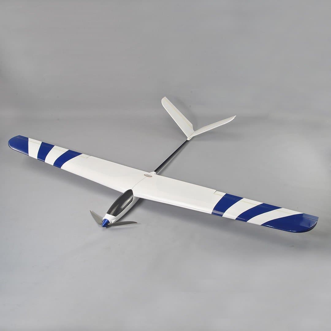 4Ch RC EP 1.4M Blue Wing Advance V-Tail Aerobatic Thermal Sailplane Glider