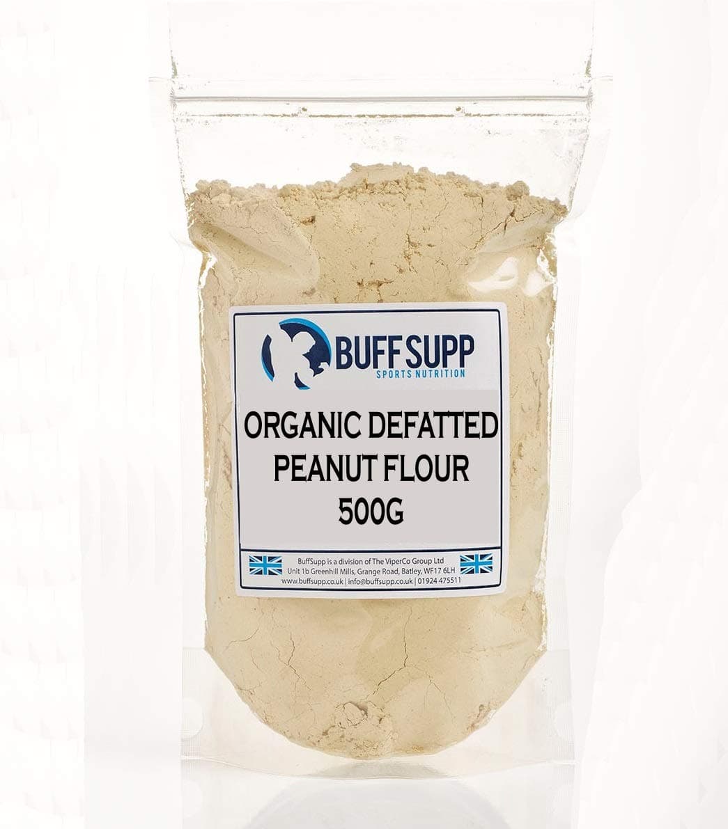 BuffSupp, Premium Peanut Flour (Organic, 28% Medium Roast)