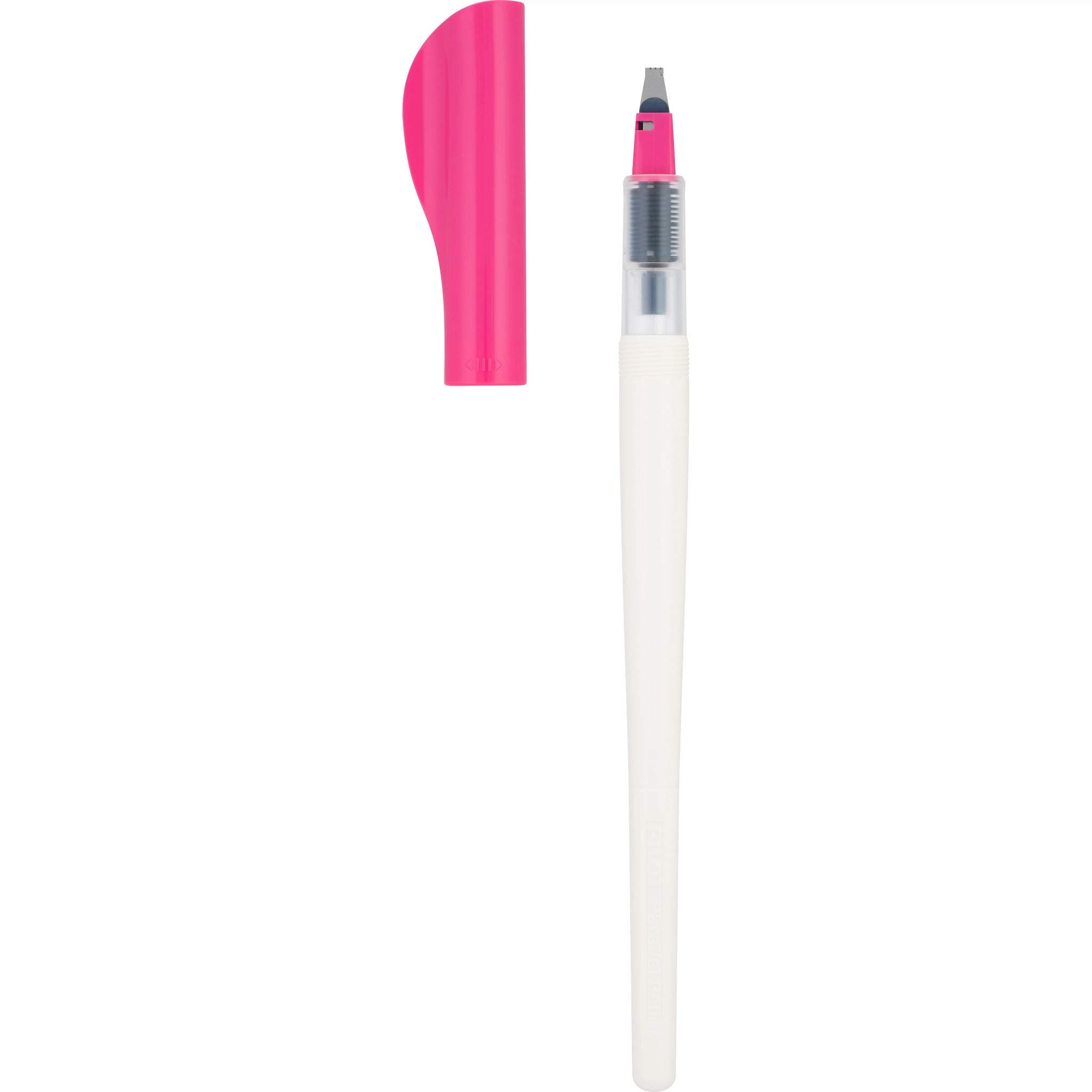 Parallel Pen Premium Caligraphy Pen Set, 3.0mm Nib, White Barrel with Pink Accents (14679)