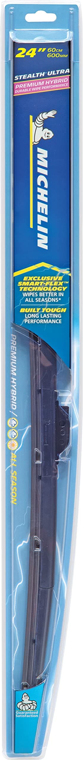 Michelin 8524 Stealth Ultra Windshield Wiper Blade with Smart Technology, 24" (Pack of 1)