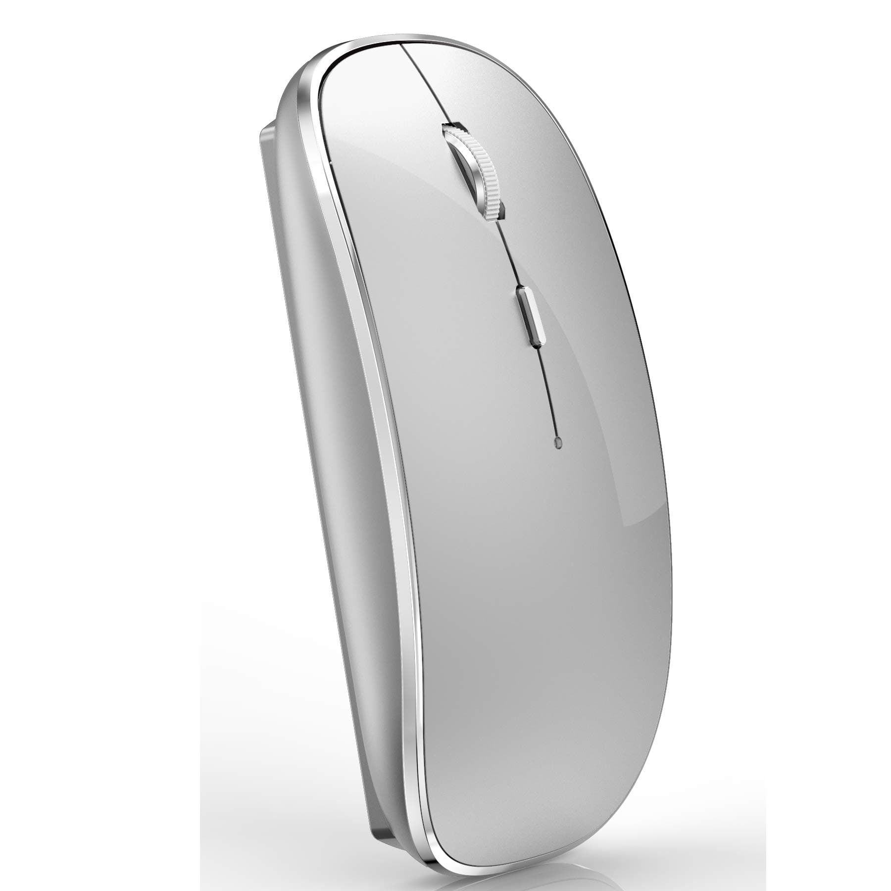 JETTA Wireless Mouse for MacBook Pro, MacBook Air, Laptop, Desktop, Chromebook, Win7/8/10/11, PC - Silver