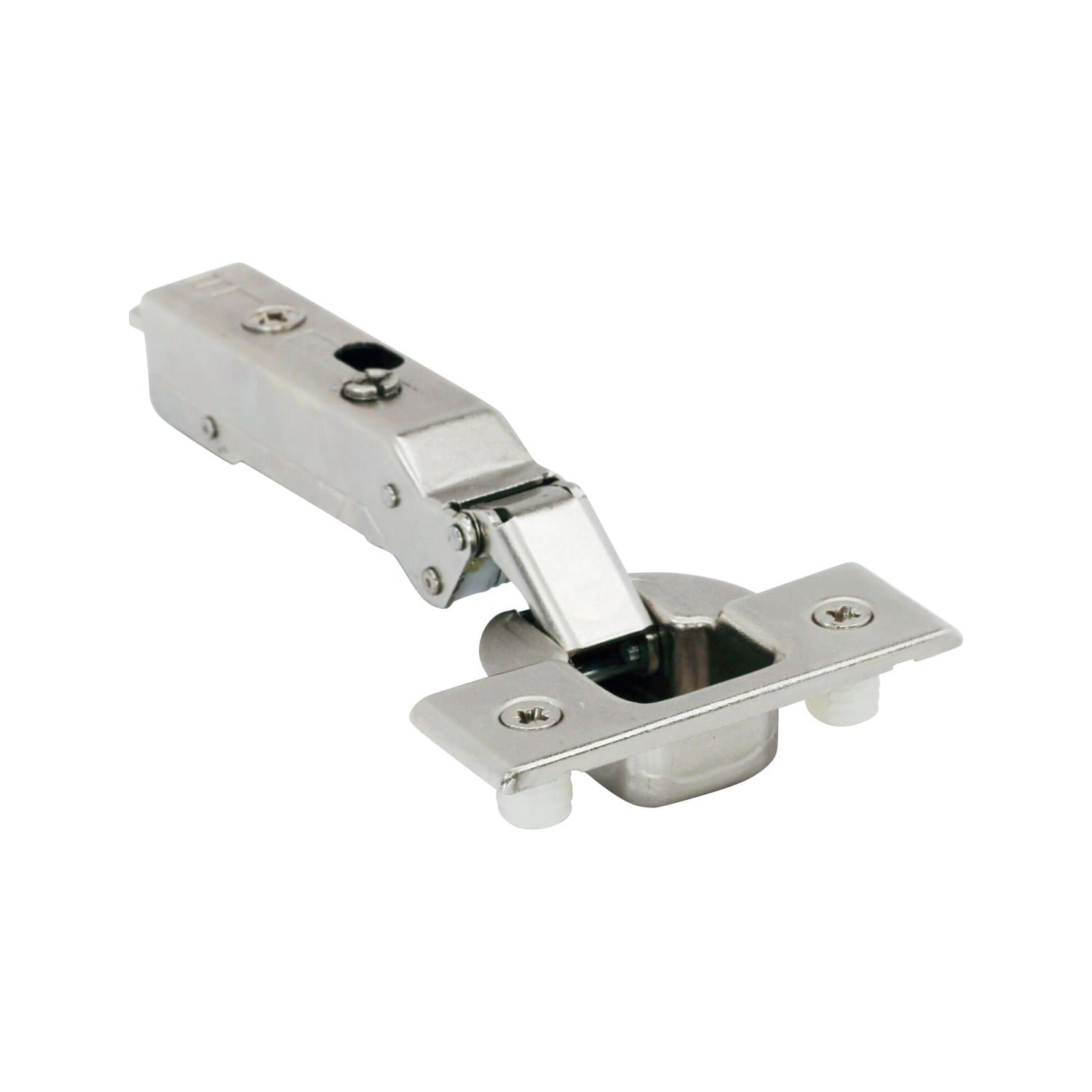 120 Degree Grass Tiomos Full Overlay, 42mm Screw Pattern, Press-in Soft Closing Cabinet Hinge F028138369228 (2 Pack)