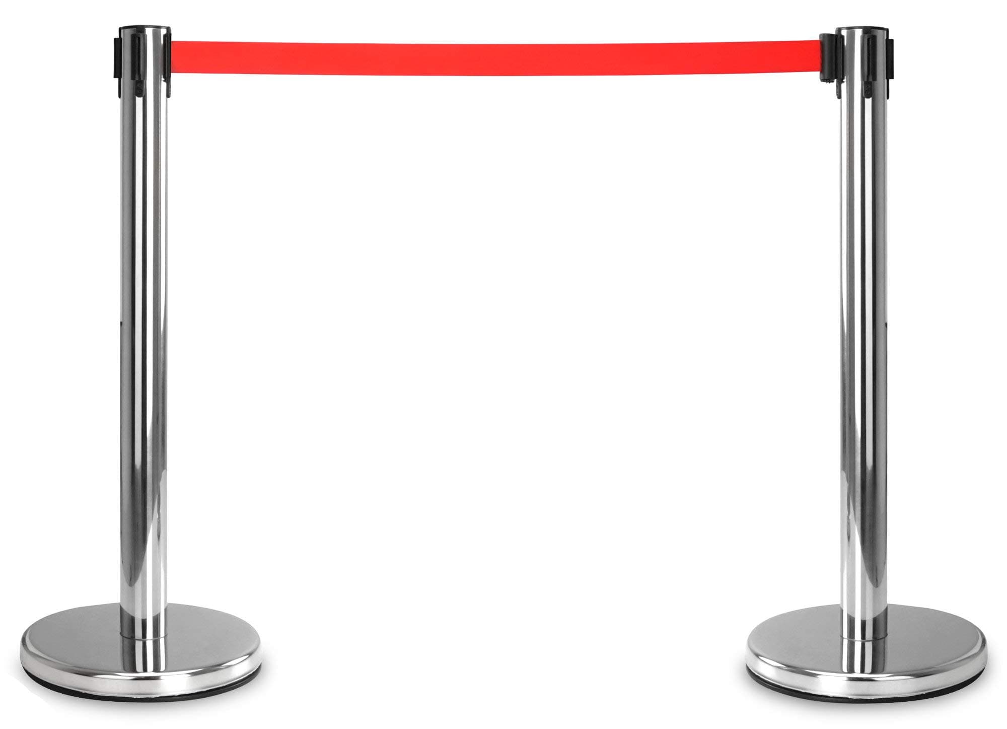 Stagecaptain PLS-200S Barricade Crowd Direction System – Silver Pair