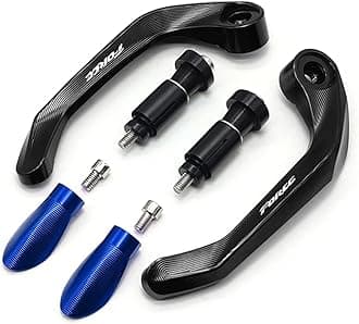 for Yamaha AEROX Force SMAX 155 Fall Protection Device Accessories Universal Motorcycle Scooter 22mm Handlebar End Handguard Bow (Color : Blue, Size : Force)