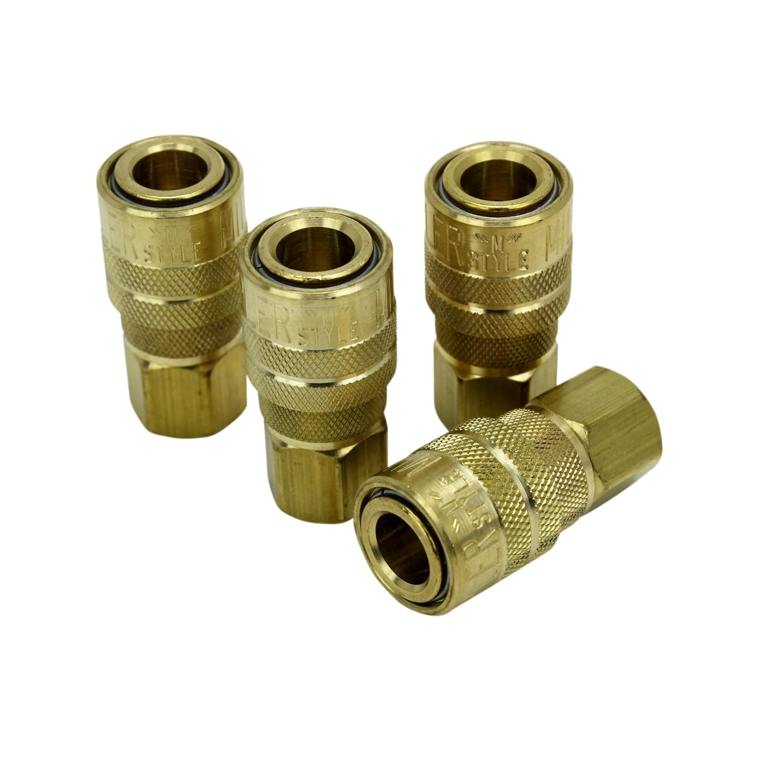 Milton S-715-4 1/4" FNPT M Style Coupler - Pack of 4