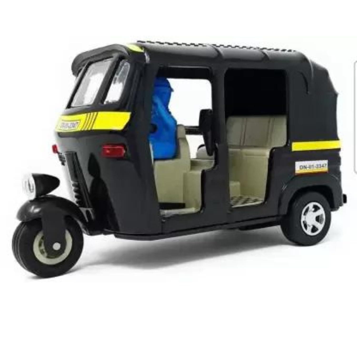Min Toy Big Auto Rickshaw - Black - Baby