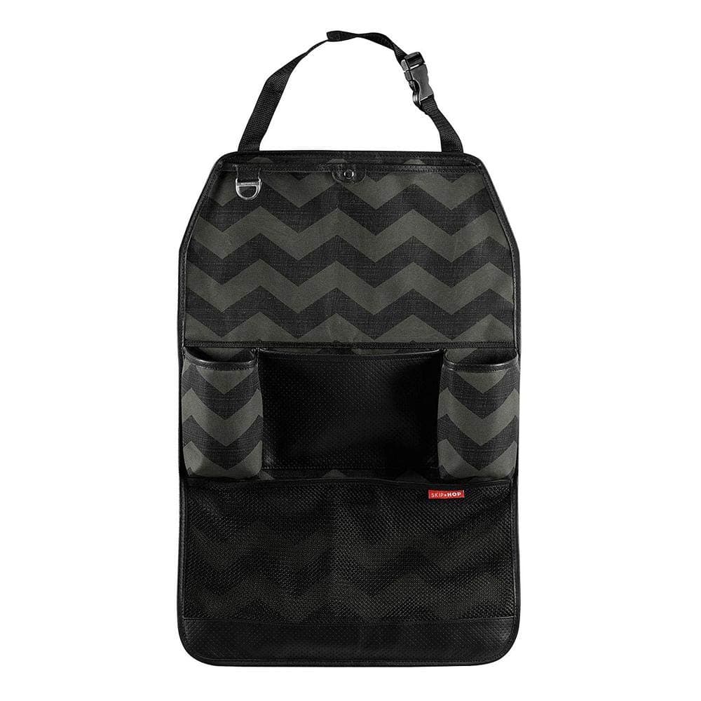 Skip Hop Back Seat Car Organizer, Style Driven, Black, 0.6 lb