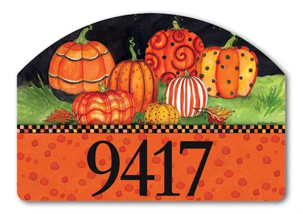 Painted Pumpkins Yard Sign #71216