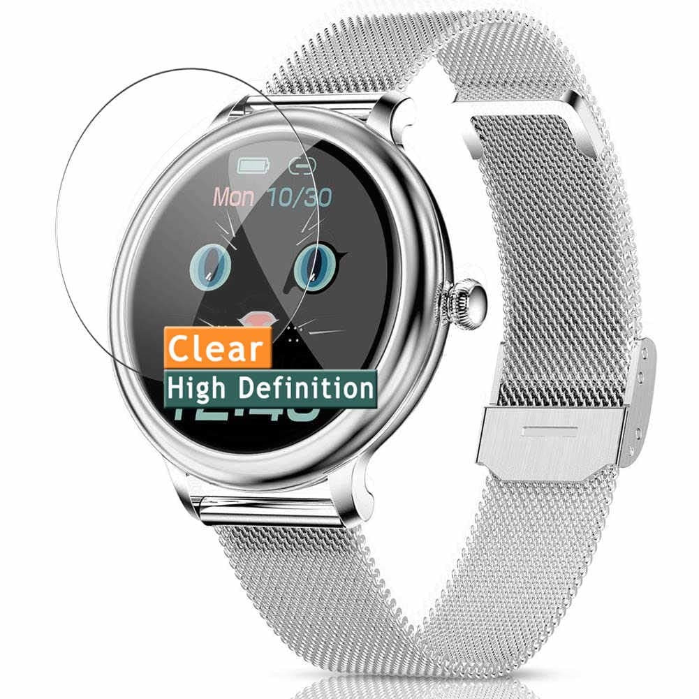 Vaxson3-Pack Screen Protector, compatible with CatShin NY13 Smartwatch Smart watch, TPU Guard Film Protectors Sticker [NOT Tempered Glass] New