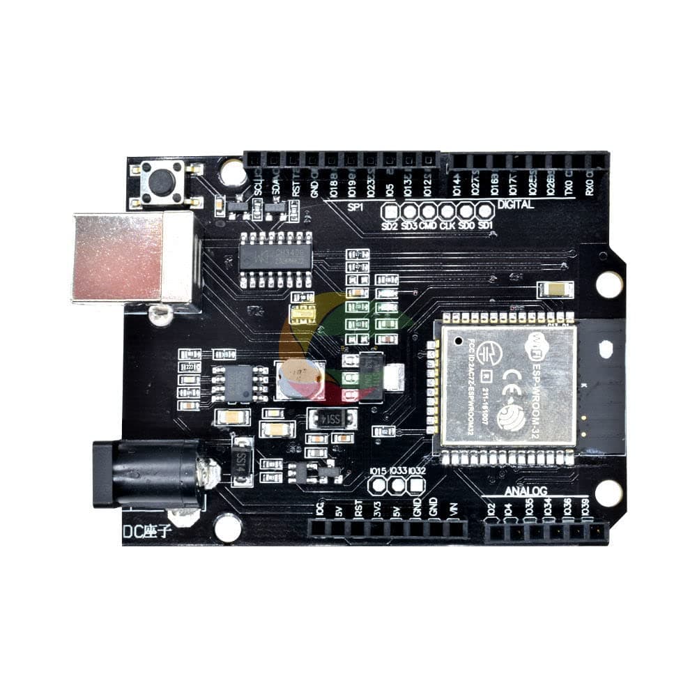 DC 5V-12V ESP32 Development Board For Arduino R3 Wemos D1 R32 Mini WIFI Wireless Bluetooth CH340 USB Type B Adapter