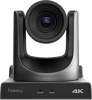 Honey Optics20X Optical Zoom 4K Camera - SDI & NDI Video PTZ Network IP Live Streaming for Broadcast, Conference, Churches, Events…