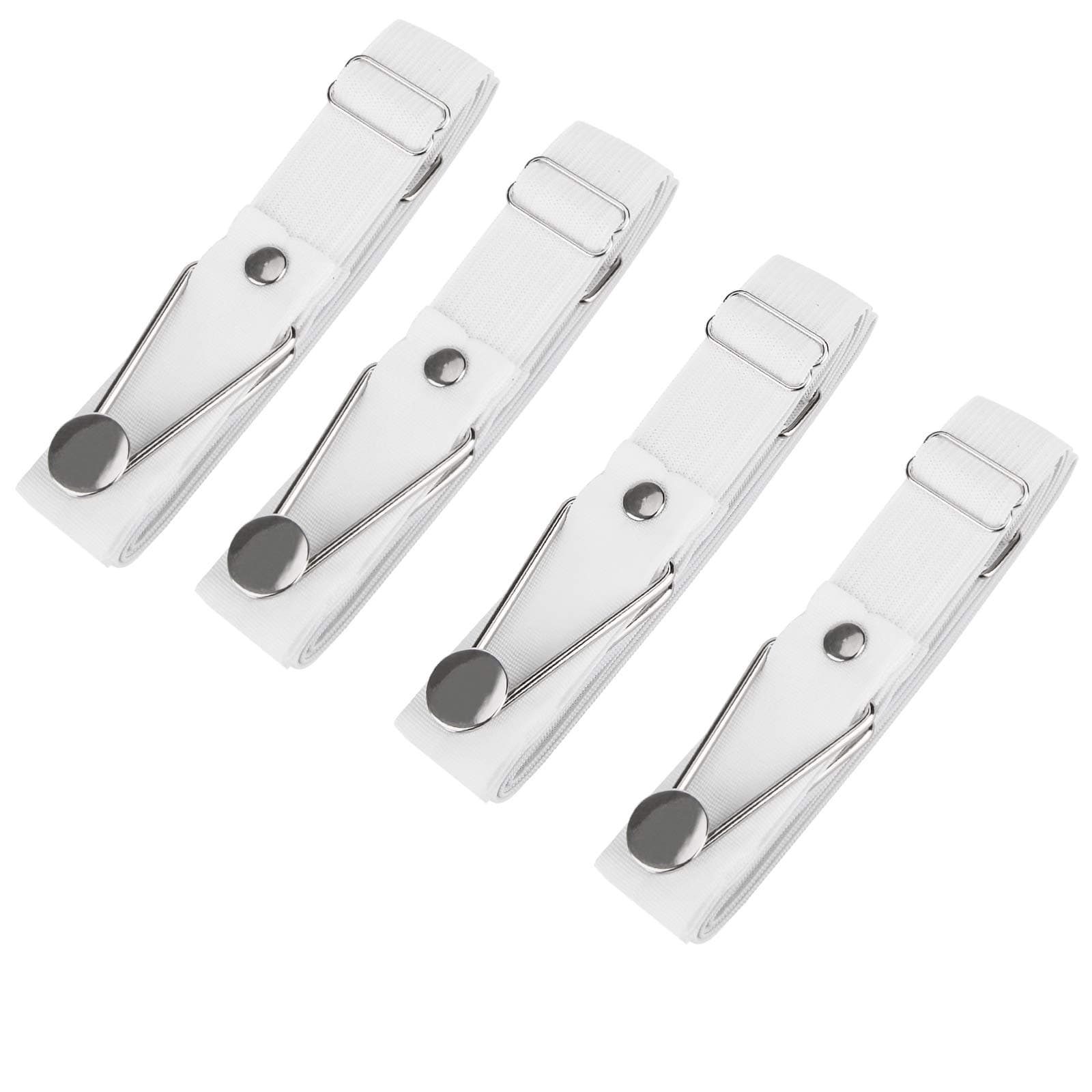 Bed Sheet Fasteners, Adjustable Triangle Elastic Suspenders Gripper Holder Straps Clip for Bed Sheets,Mattress Covers, Sofa Cushion