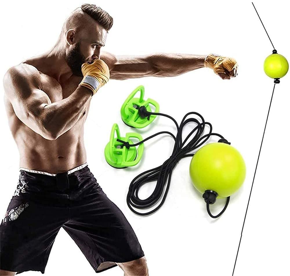 ULTIMAX Quick Puncher Boxing Speed Focus Reflex Ball Trainer Training Boxing Reflex Ball Quick Puncher MMA Sports for Training Speed, Focus and Reaction Trainer