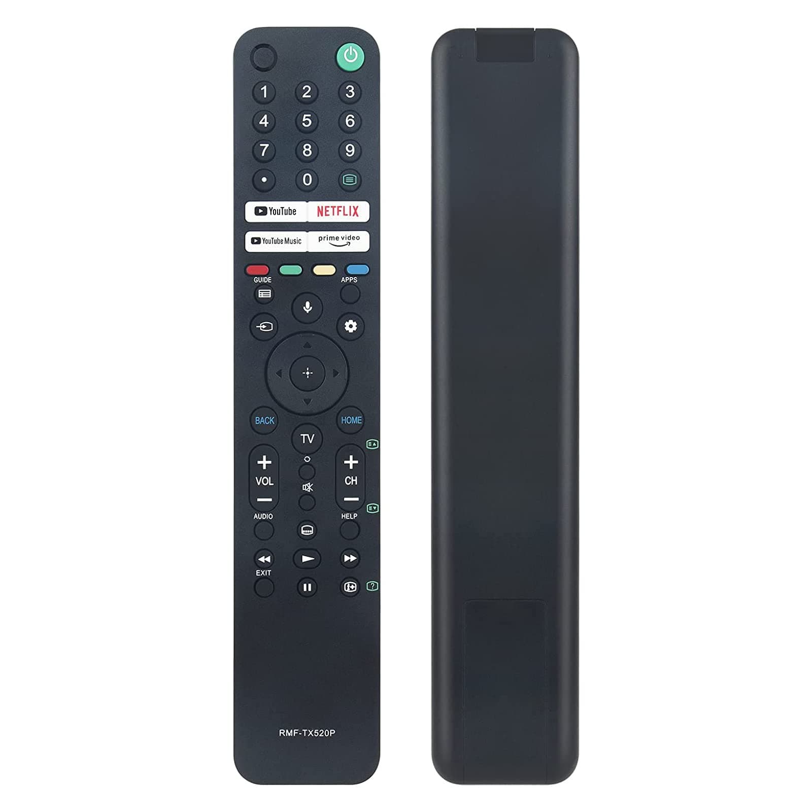 Beyution RMF-TX520P Voice Remote Control Compatible with Sony Smart TV KD-43X80J KD-55X85J KD-65X80J KD-65X85J KD-75X80J KD-75X85J KD-85X85J KD-43X85J KD-50X80J KD-50X85J KD-55X79J KD-55X80J