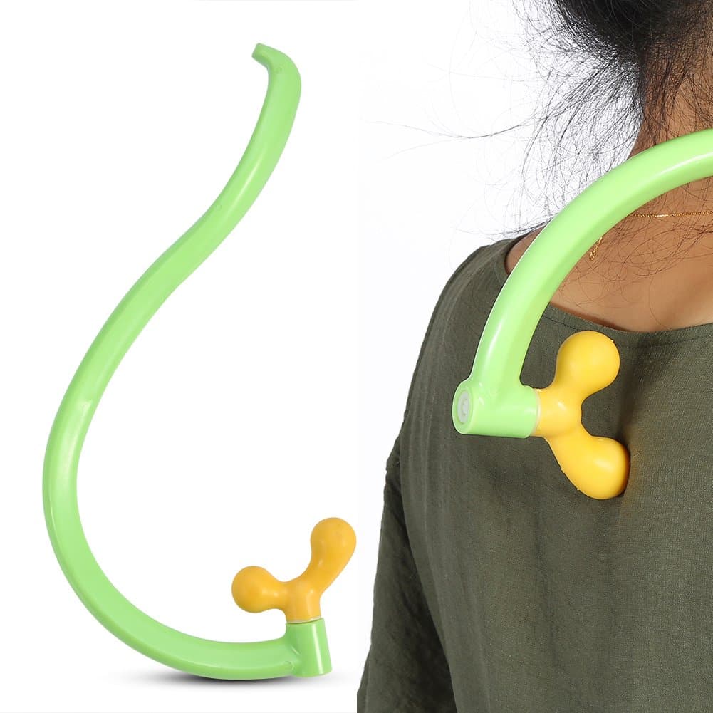 Trigger Point Massager, Adjustable Self-Massage Tool, Back and Shoulder Point Massager, Myofascial Release Tool Deep Muscle Massage, Muscle Release Hook