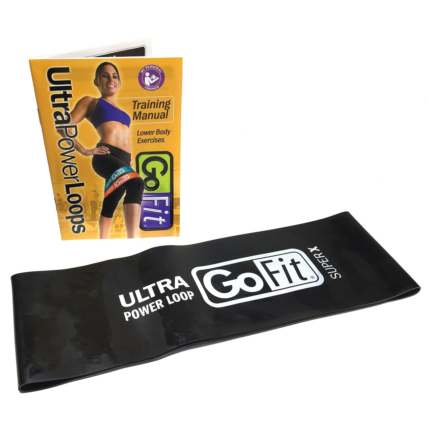 GoFitGF-SUPL-SX Single Ultra Power Loop (Black, Super X, 25 Pounds)