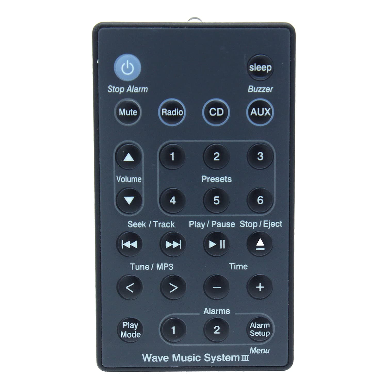 Remote Control Replacement for Bose Wave Radio Music System III AWRCC1 AWRCC2 AWRCC3