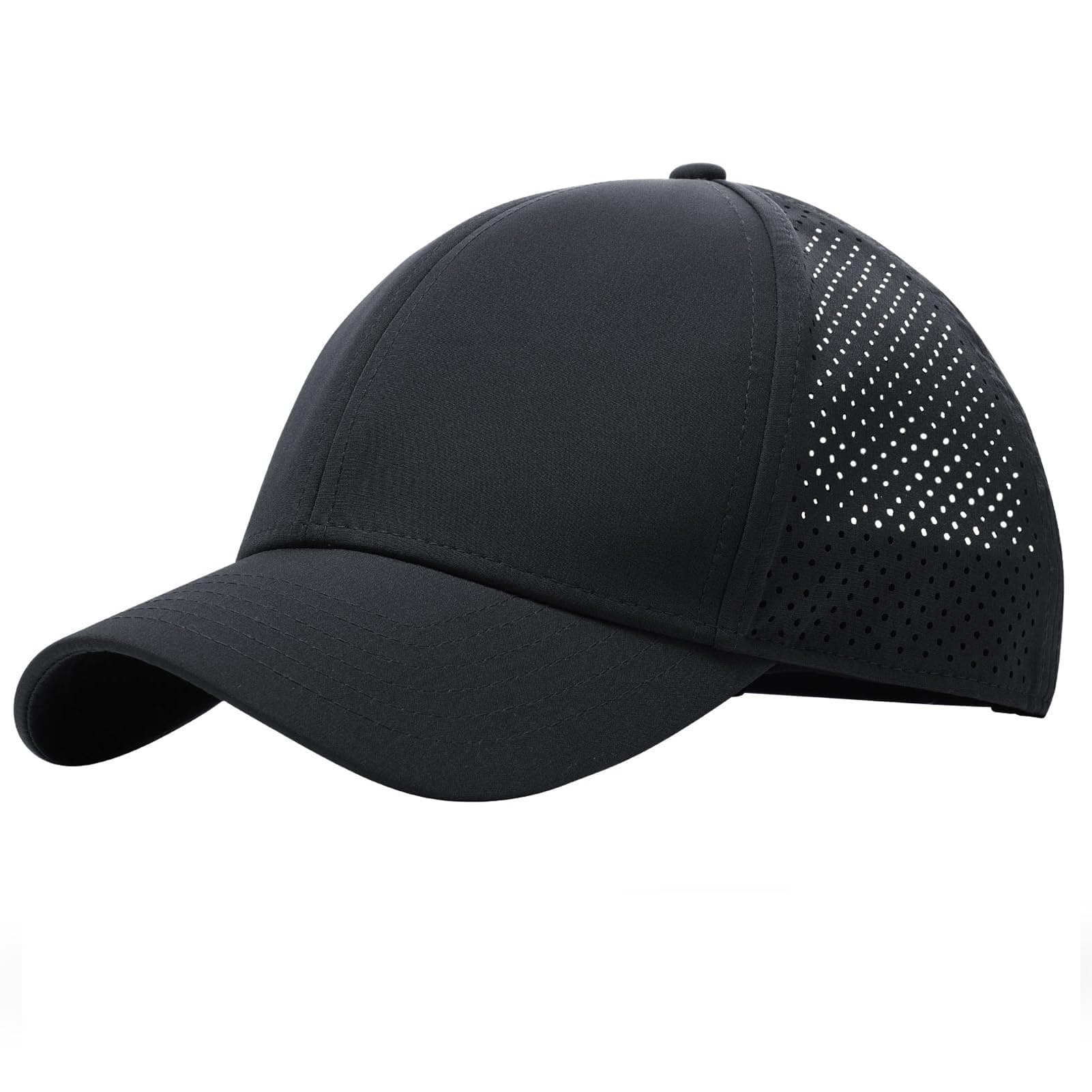 - Oversize XXL Quick Dry Baseball Caps for Men, Mesh Snapback Hat for Big Head 23.6"-25.9", Unisex Outdoor Sport Hat