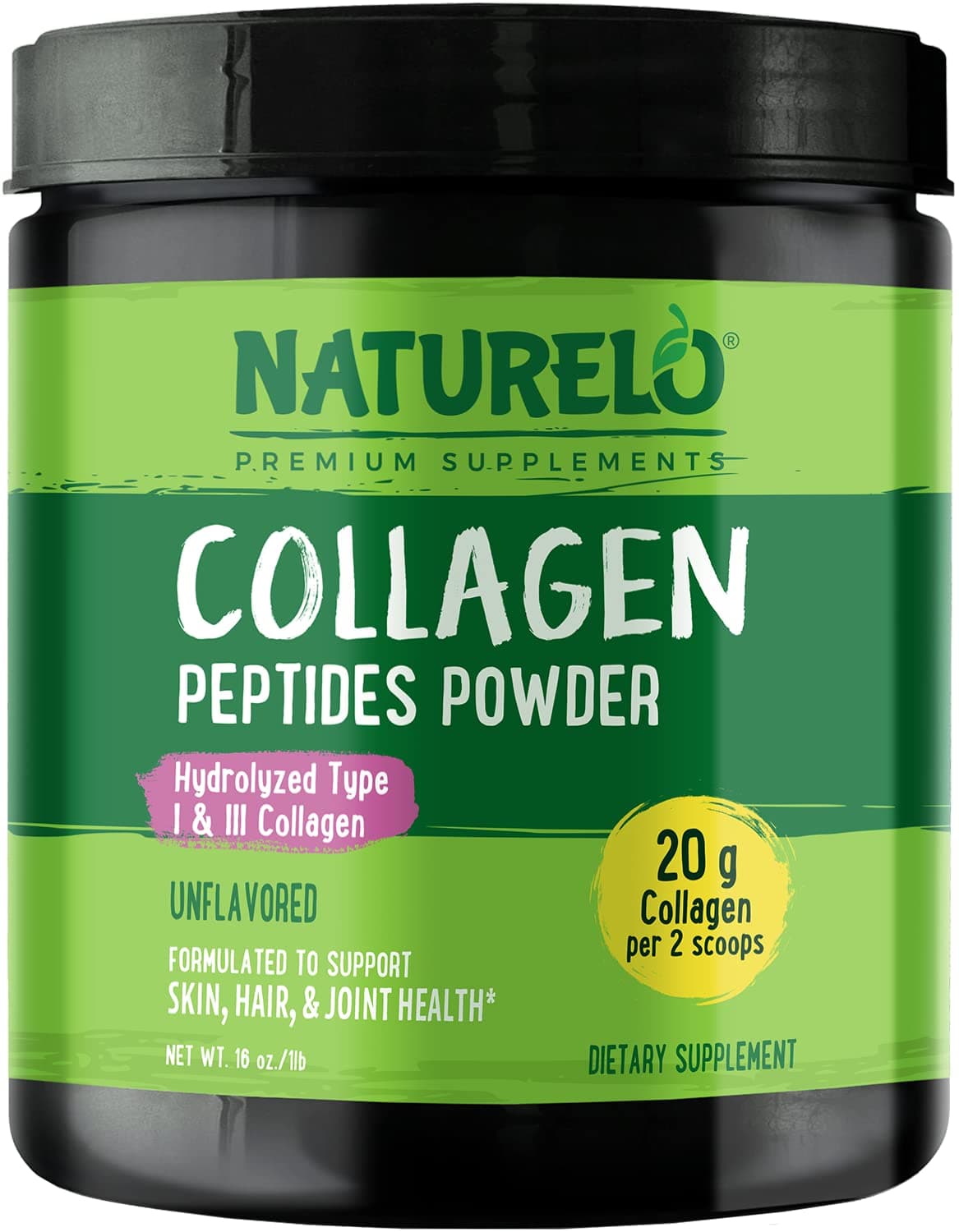 Collagen Peptides Powder, 45 s